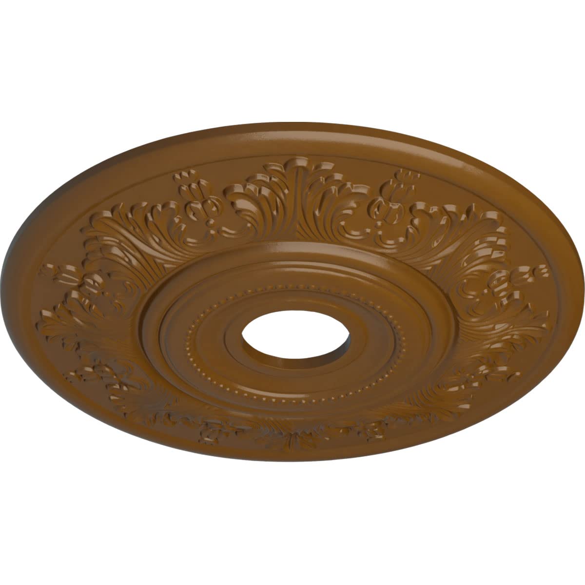 Ekena Millwork CM20VIUWF Vienna Ceiling Medallion, Ultra Pure White