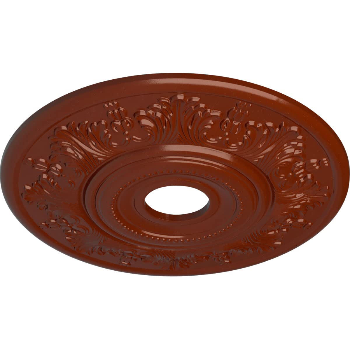 Ekena Millwork CM20VIUWF Vienna Ceiling Medallion, Ultra Pure White