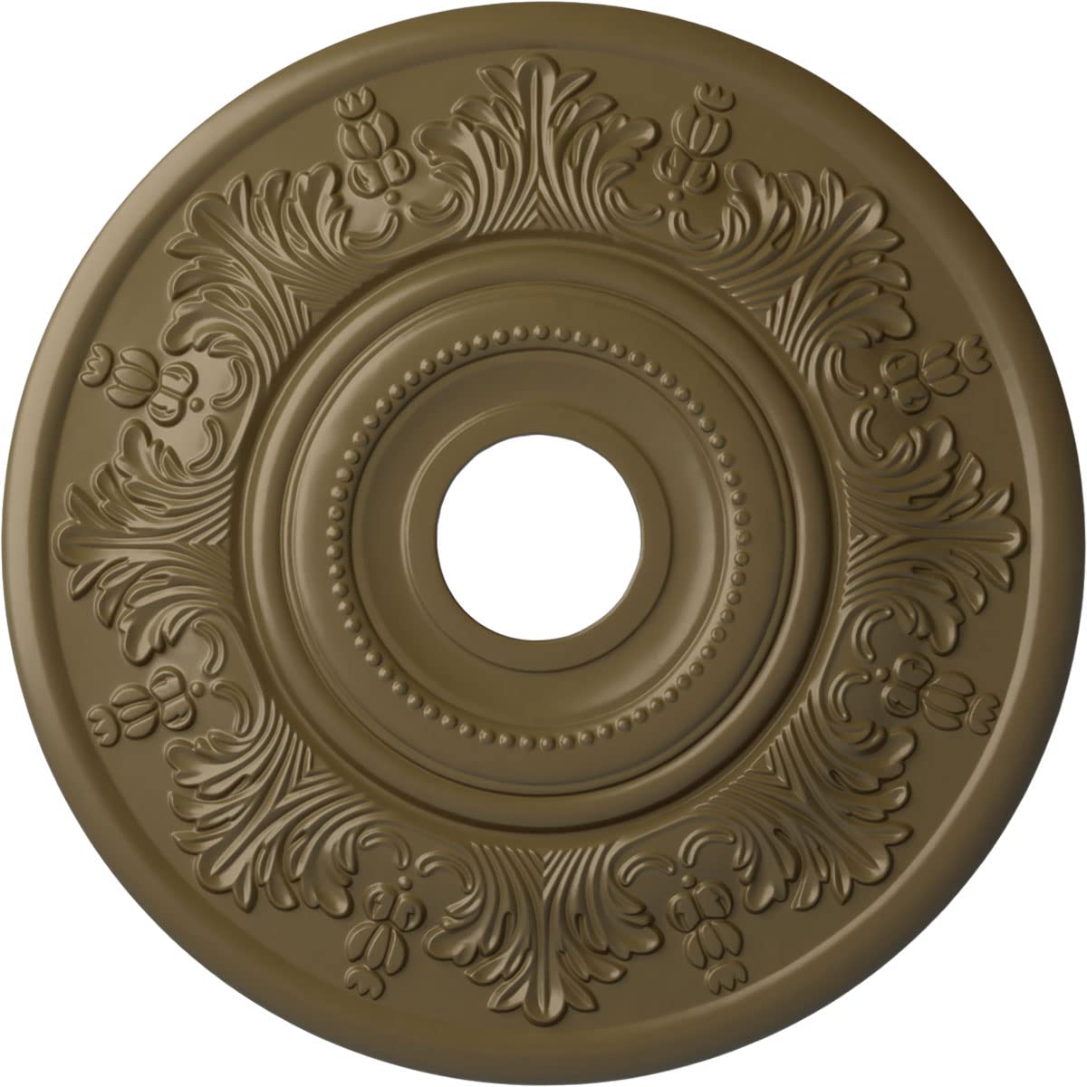 Ekena Millwork CM20VIUWF Vienna Ceiling Medallion, Ultra Pure White