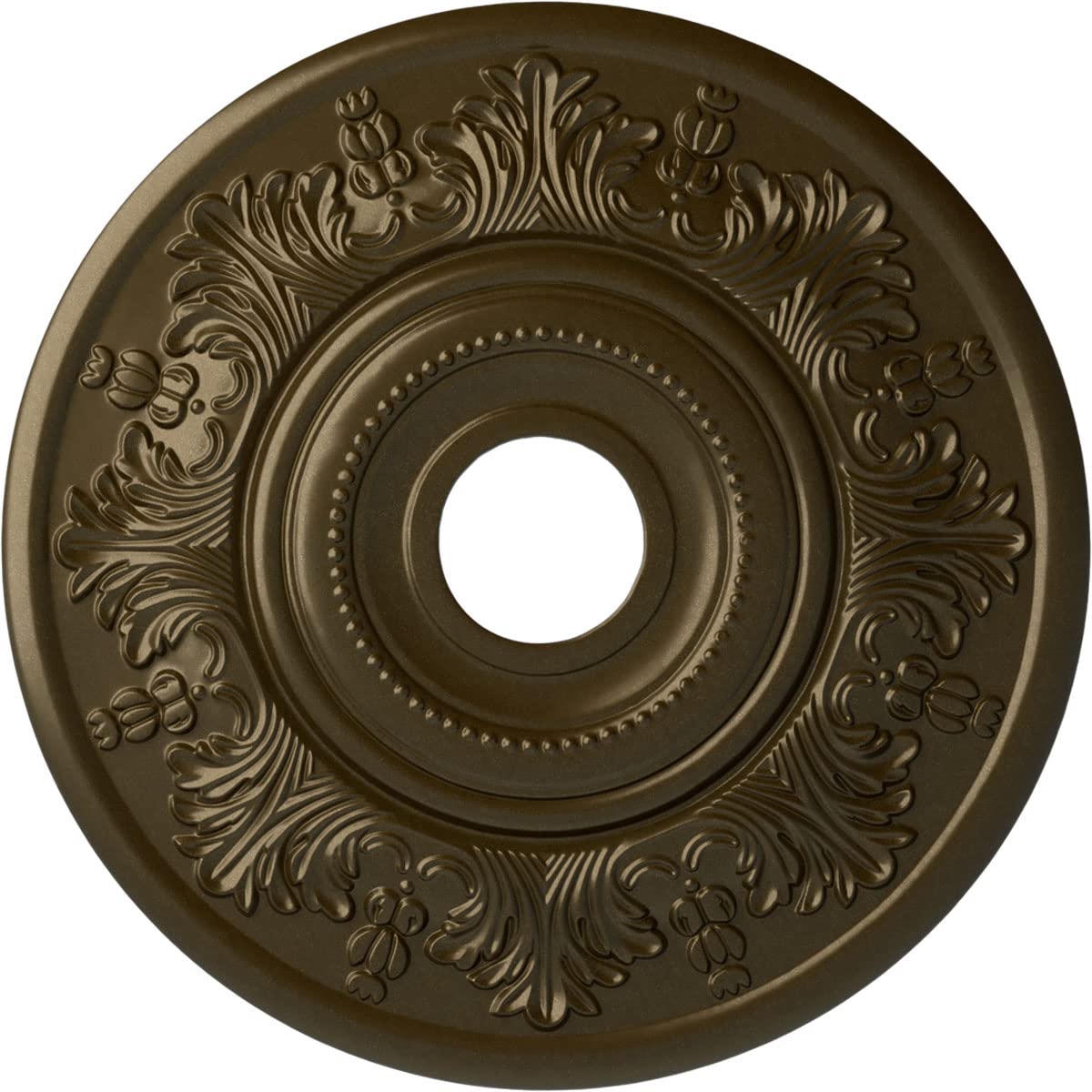 Ekena Millwork CM20VIUWF Vienna Ceiling Medallion, Ultra Pure White