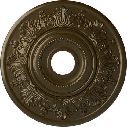 Ekena Millwork CM20VIUWF Vienna Ceiling Medallion, Ultra Pure White