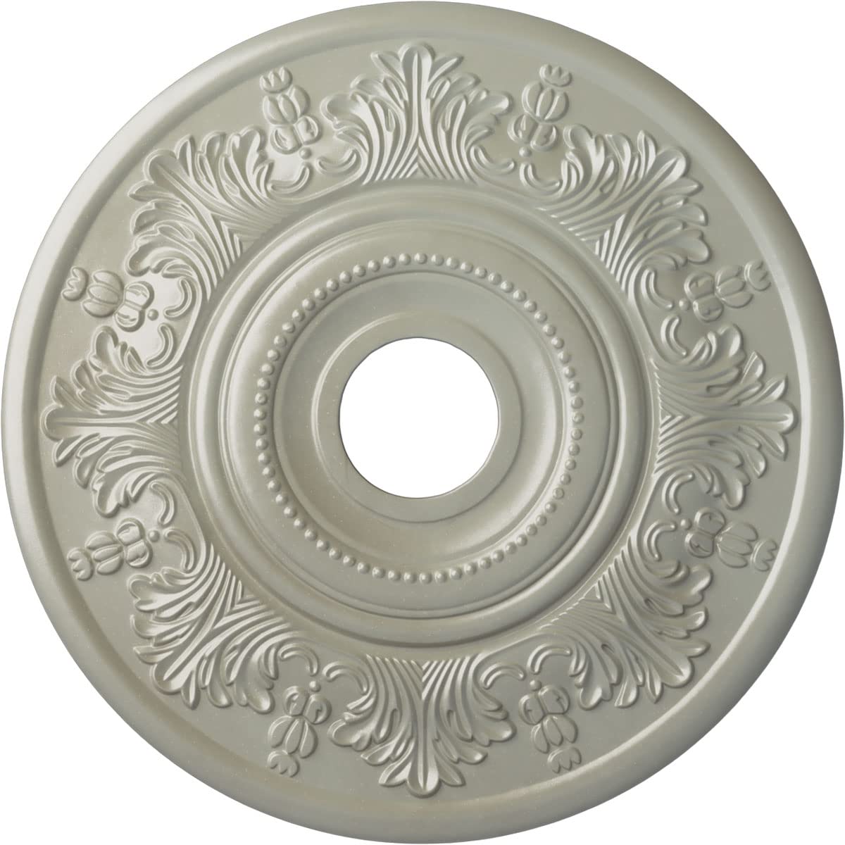 Ekena Millwork CM20VIUWF Vienna Ceiling Medallion, Ultra Pure White