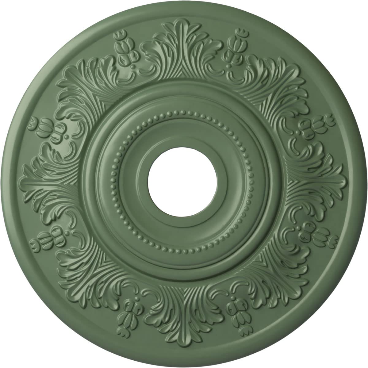 Ekena Millwork CM20VIUWF Vienna Ceiling Medallion, Ultra Pure White