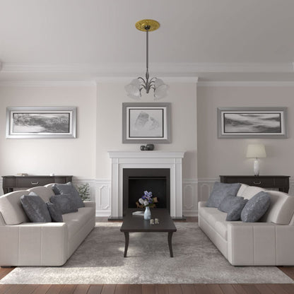 Ekena Millwork CM20VIUWF Vienna Ceiling Medallion, Ultra Pure White