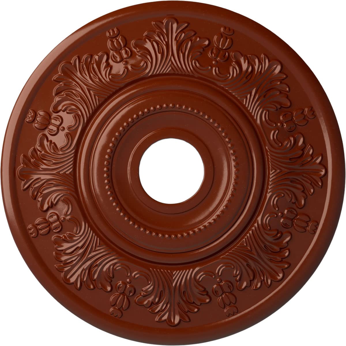 Ekena Millwork CM20VIUWF Vienna Ceiling Medallion, Ultra Pure White