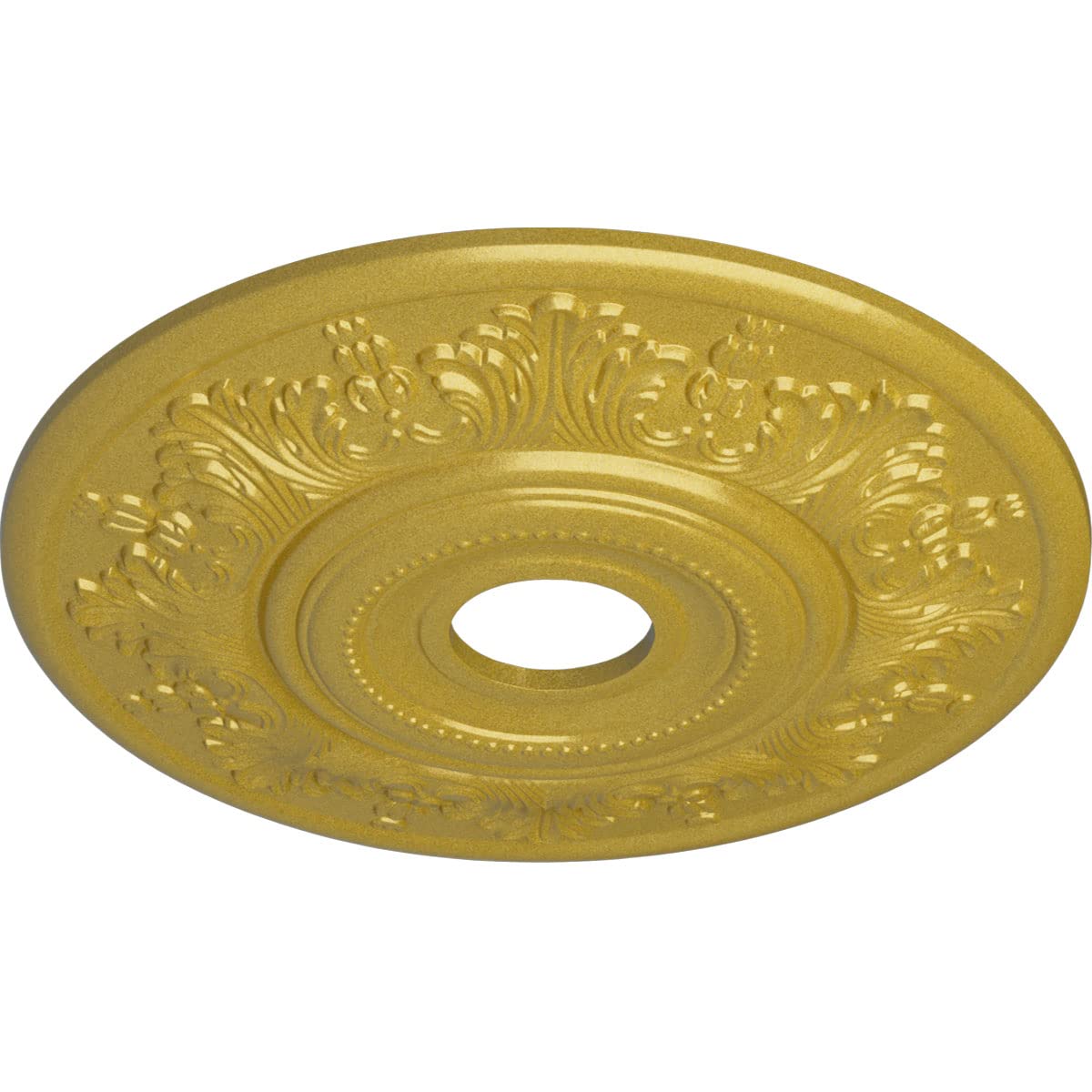 Ekena Millwork CM20VIUWF Vienna Ceiling Medallion, Ultra Pure White