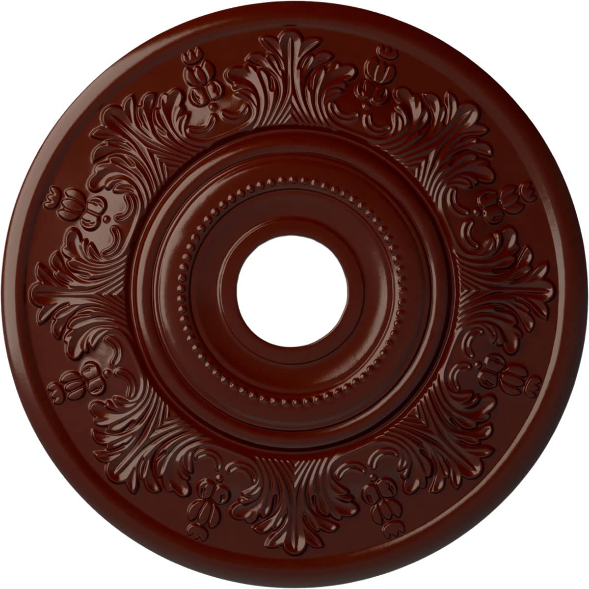 Ekena Millwork CM20VIUWF Vienna Ceiling Medallion, Ultra Pure White
