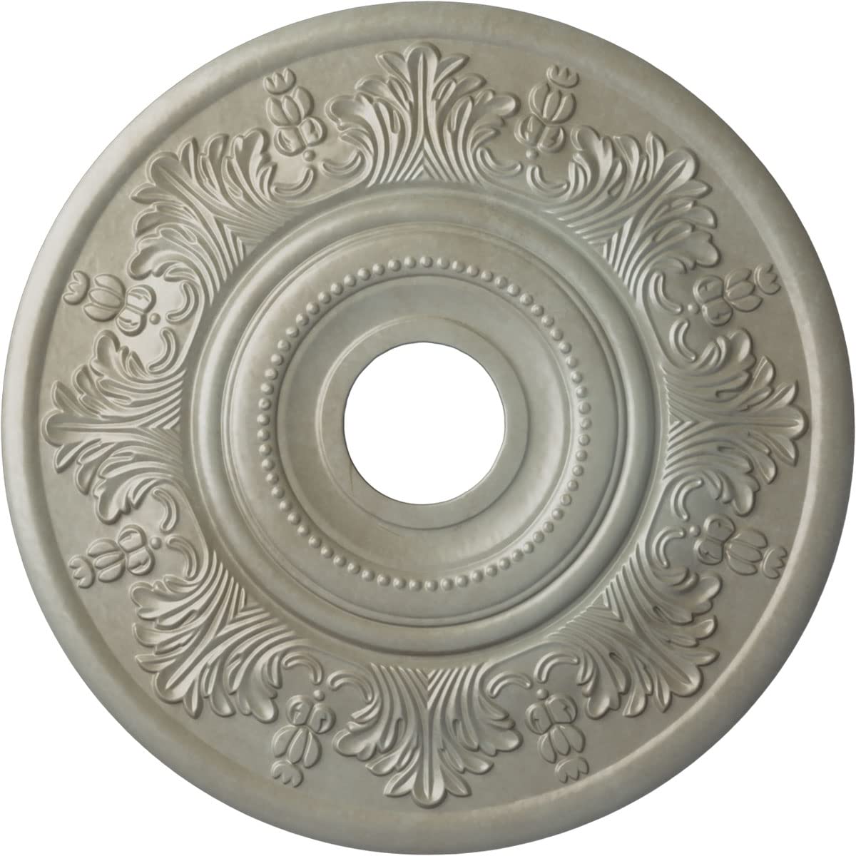 Ekena Millwork CM20VIUWF Vienna Ceiling Medallion, Ultra Pure White