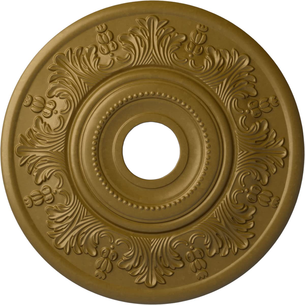 Ekena Millwork CM20VIUWF Vienna Ceiling Medallion, Ultra Pure White