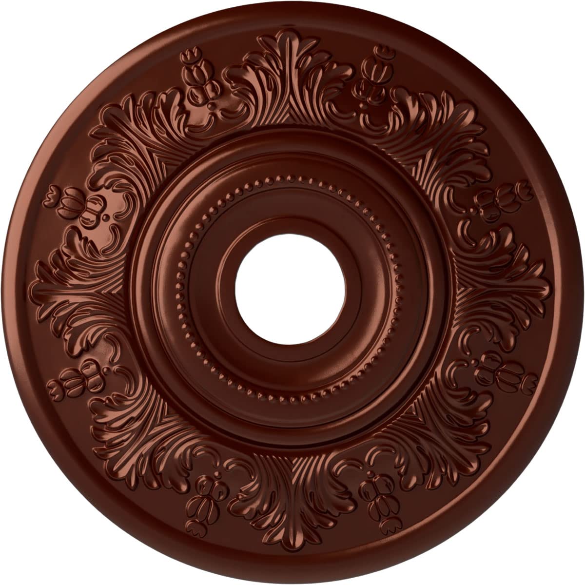 Ekena Millwork CM20VIUWF Vienna Ceiling Medallion, Ultra Pure White