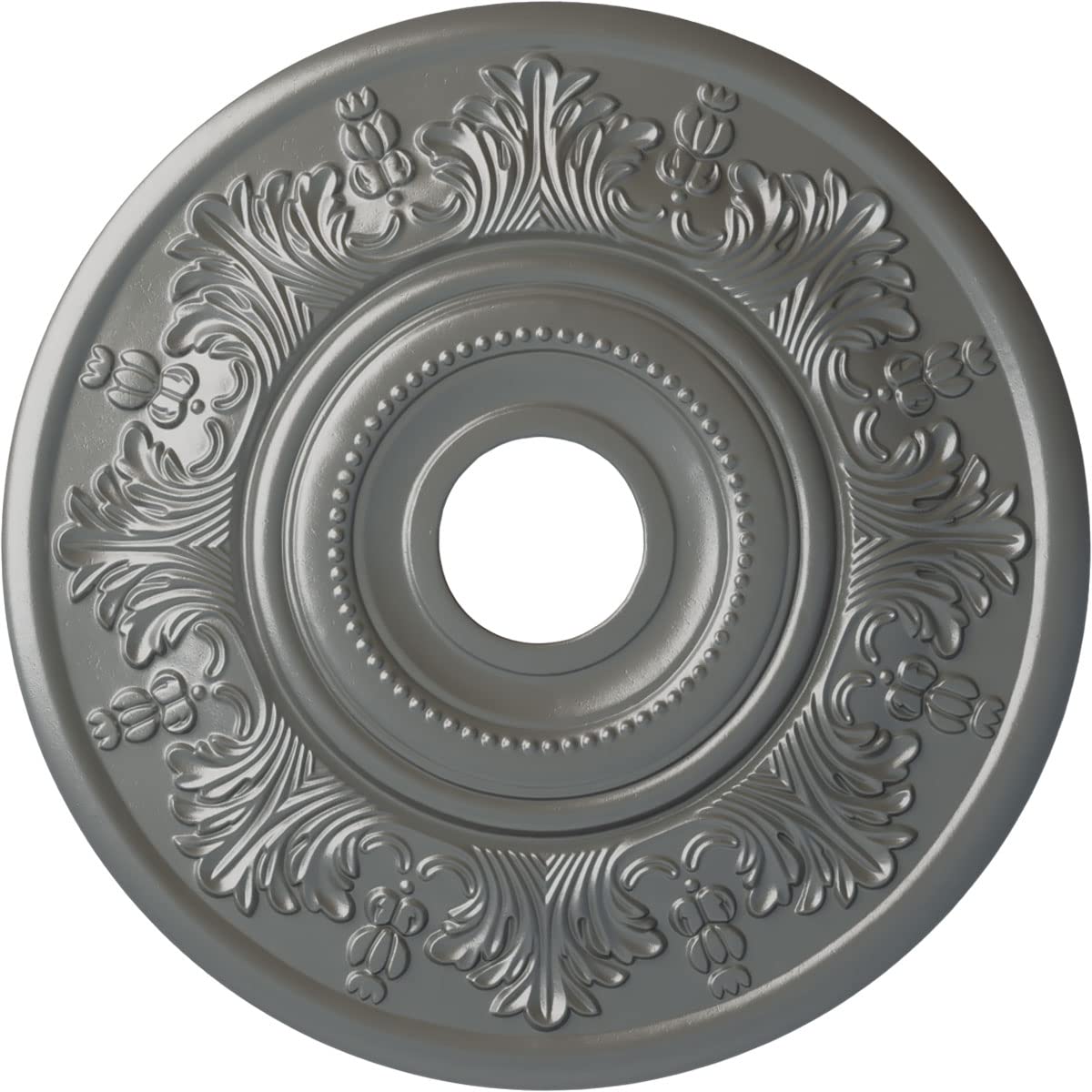 Ekena Millwork CM20VIUWF Vienna Ceiling Medallion, Ultra Pure White