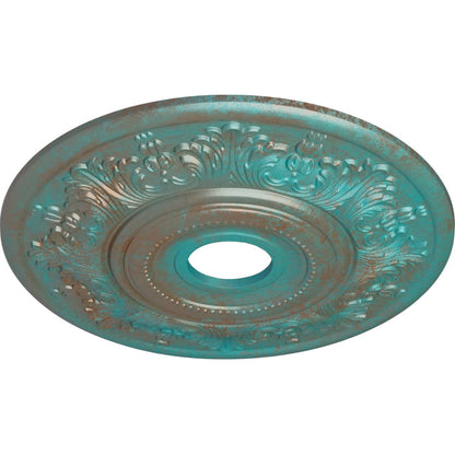 Ekena Millwork CM20VIUWF Vienna Ceiling Medallion, Ultra Pure White
