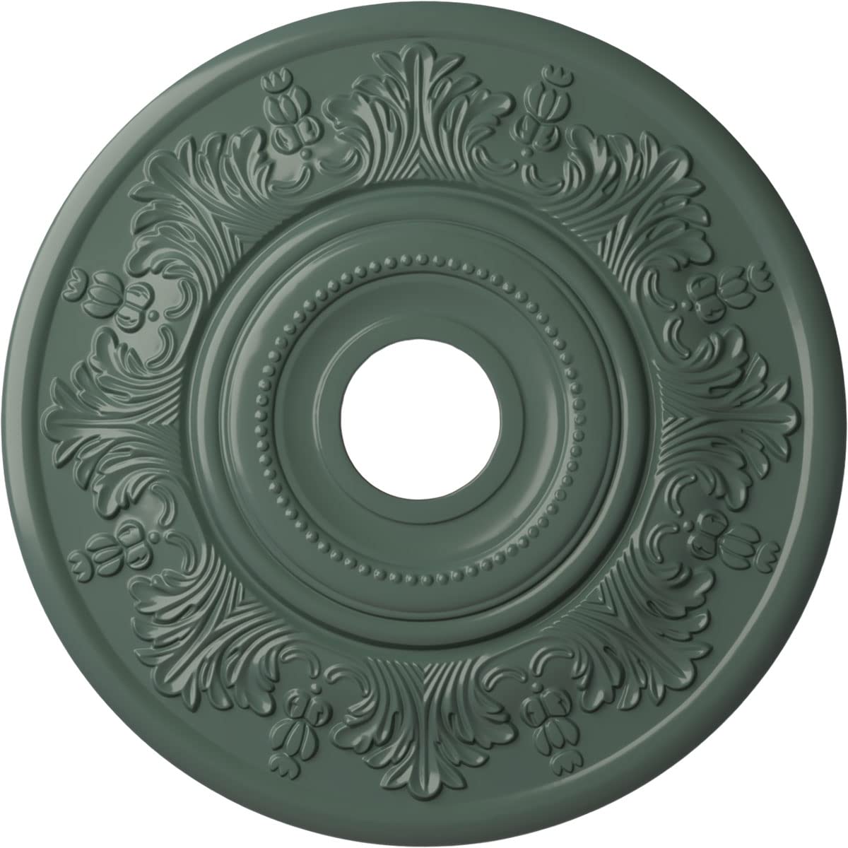 Ekena Millwork CM20VIUWF Vienna Ceiling Medallion, Ultra Pure White