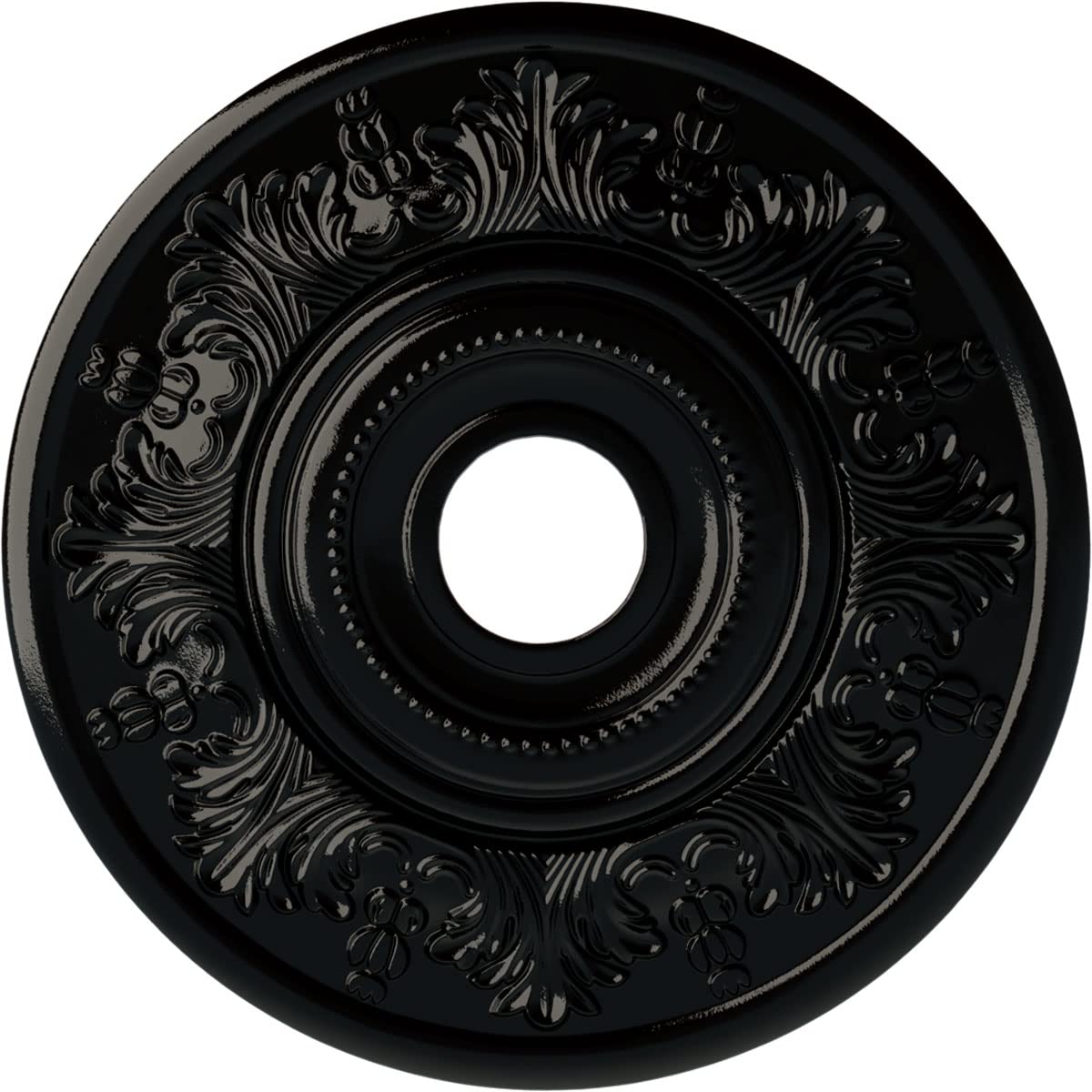 Ekena Millwork CM20VIUWF Vienna Ceiling Medallion, Ultra Pure White