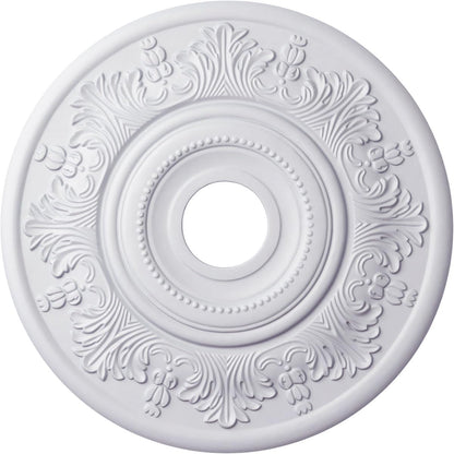 Ekena Millwork CM20VIUWF Vienna Ceiling Medallion, Ultra Pure White