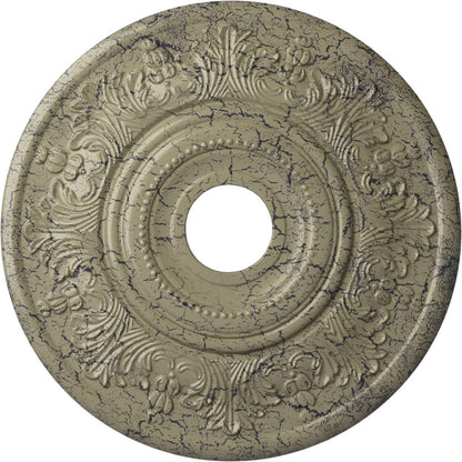 Ekena Millwork CM20VIUWF Vienna Ceiling Medallion, Ultra Pure White