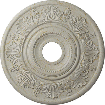 Ekena Millwork CM20VIUWF Vienna Ceiling Medallion, Ultra Pure White