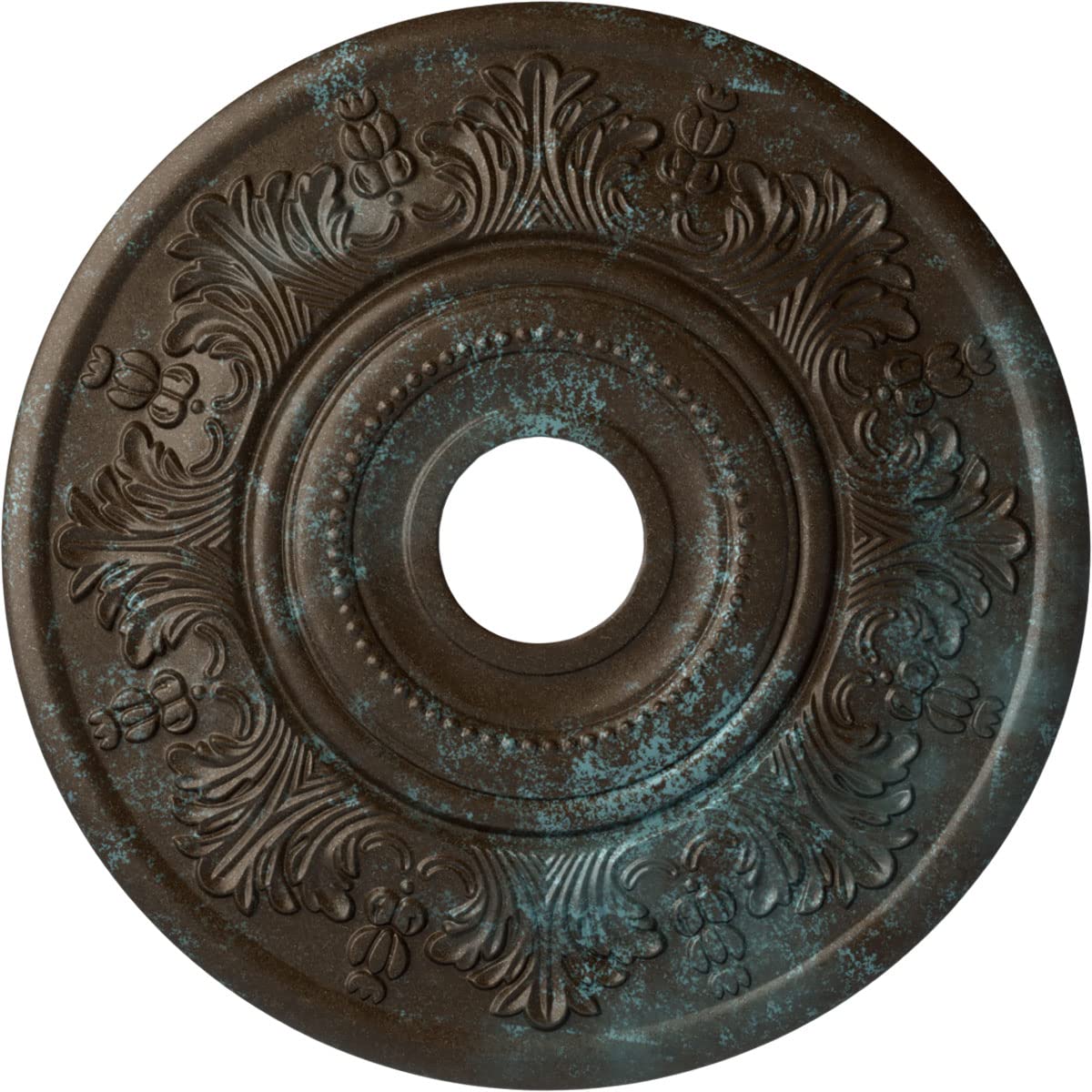 Ekena Millwork CM20VIUWF Vienna Ceiling Medallion, Ultra Pure White