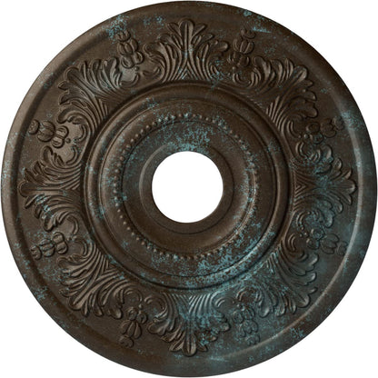 Ekena Millwork CM20VIUWF Vienna Ceiling Medallion, Ultra Pure White