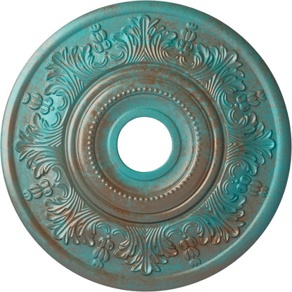 Ekena Millwork CM20VIUWF Vienna Ceiling Medallion, Ultra Pure White