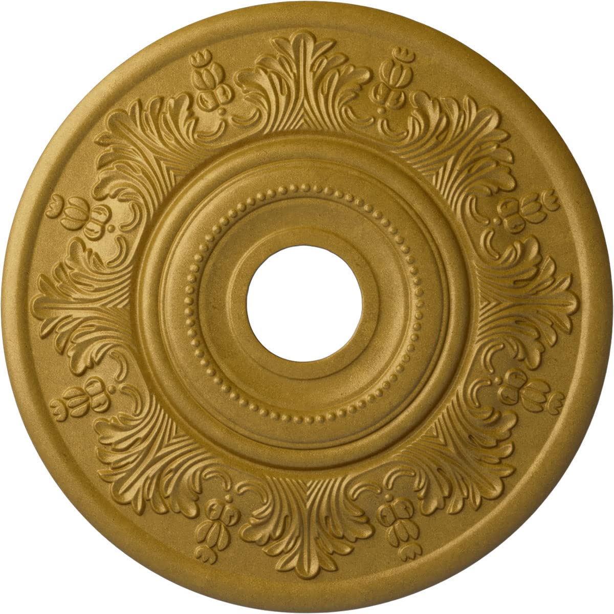 Ekena Millwork CM20VIUWF Vienna Ceiling Medallion, Ultra Pure White