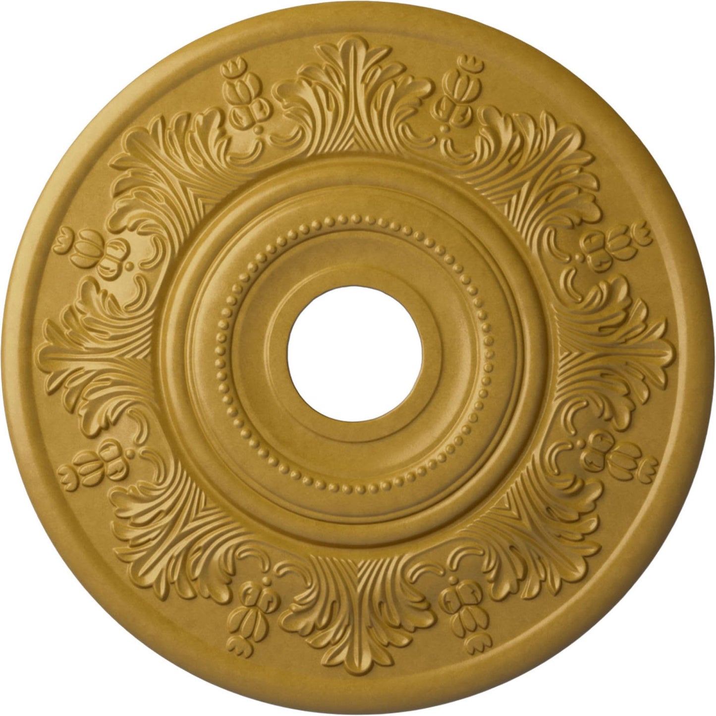 Ekena Millwork CM20VIUWF Vienna Ceiling Medallion, Ultra Pure White