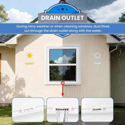 Vinyl Single Hung Sliding Window, 24" x 36" Household Window with Double-Pane Insulated Tempered Glass, White Energy-Efficient Soundproof Window for House, Mobile Home