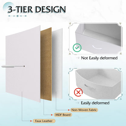 WLIVE Tall Dresser for Bedroom with 12 Drawers, Dressers & Chests of Drawers, Fabric Dressers for Closet, Storage Dresser Organizer with Steel Frame, Wood Top, Rustic Brown Wood Grain Print